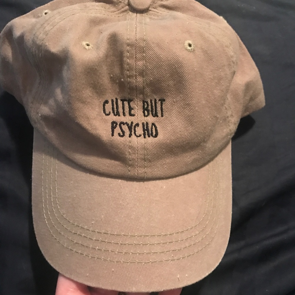 NEW without tags- Cute but Psycho hat